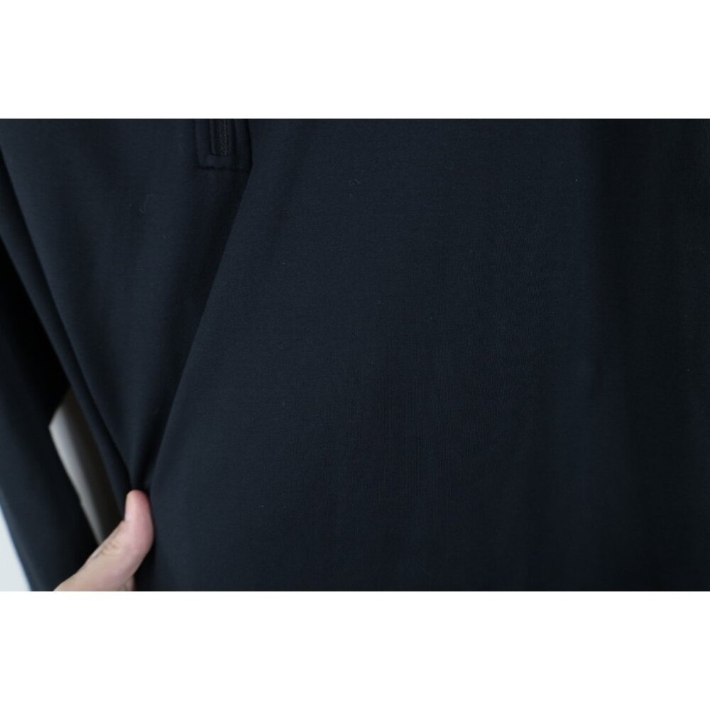 Mammut Mens Medium Spell Out Trekking Snow Half Zip Pullover Jacket Top Black - Picture 6 of 16